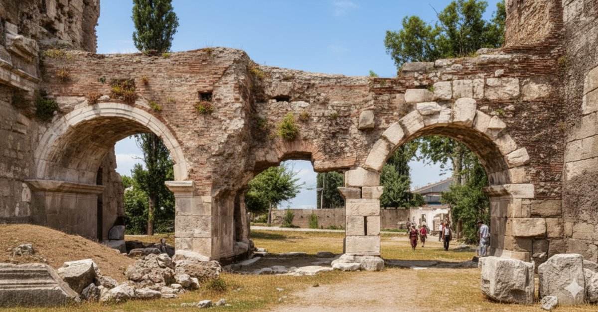 Kale kapısı yıllar yıllar önce
